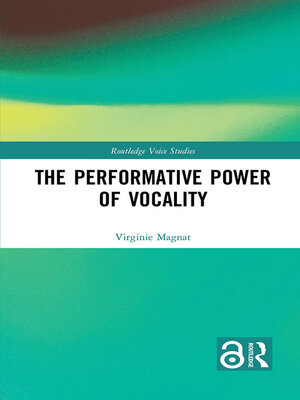 cover image of The Performative Power of Vocality